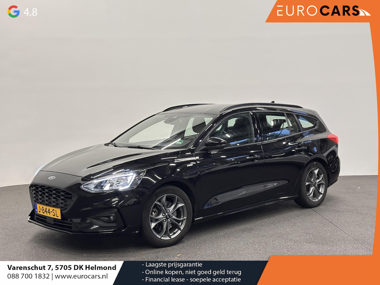 Ford Focus Wagon - 1.0 EcoBoost 125pk Hybrid ST Line Navigatie Apple Carplay/Android Auto Camera Parkeersenso - AutoWereld.nl