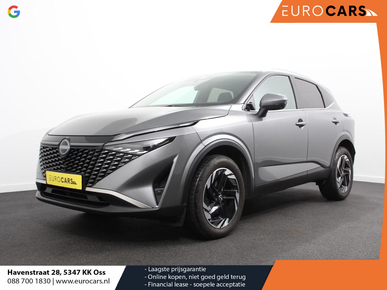 Nissan Qashqai - 1.3 MHEV Automaat N-Connecta | Navigatie | Climate Control | Sfeerverlichting | Camera 360 - AutoWereld.nl