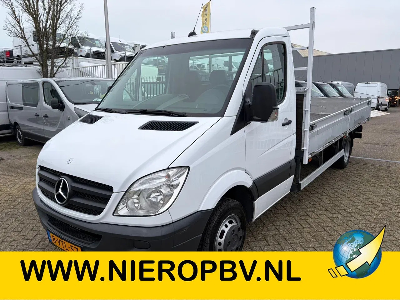Mercedes-Benz Sprinter - 516CDI Openlaadbak Automaat Airco 140000KM 1e Eigenaar - AutoWereld.nl