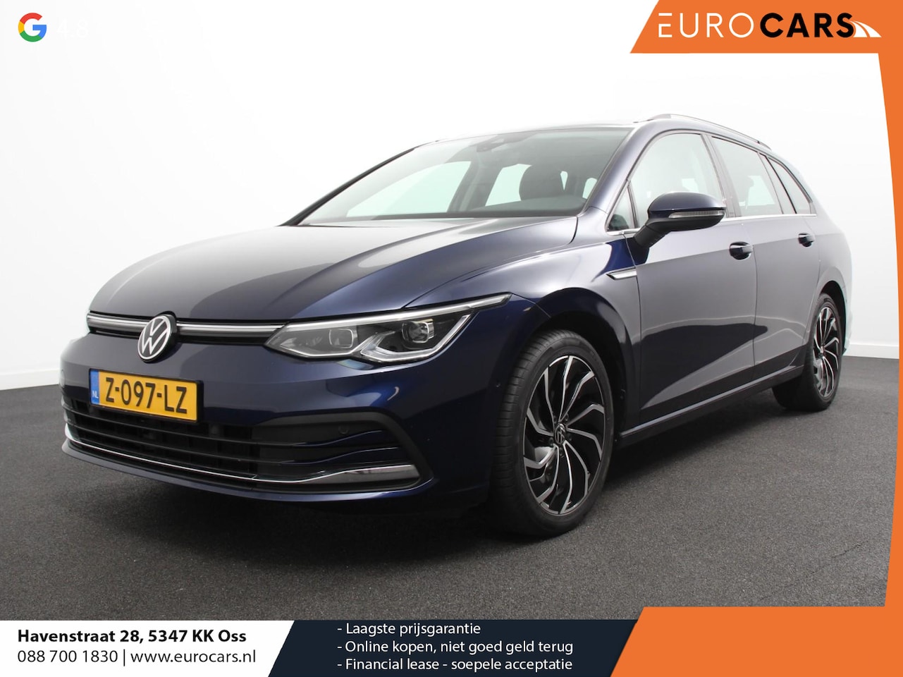 Volkswagen Golf Variant - 1.5 eTSI 150pk DSG Style | Navigatie | Apple Carplay/Android Auto | Climate Control | Came - AutoWereld.nl