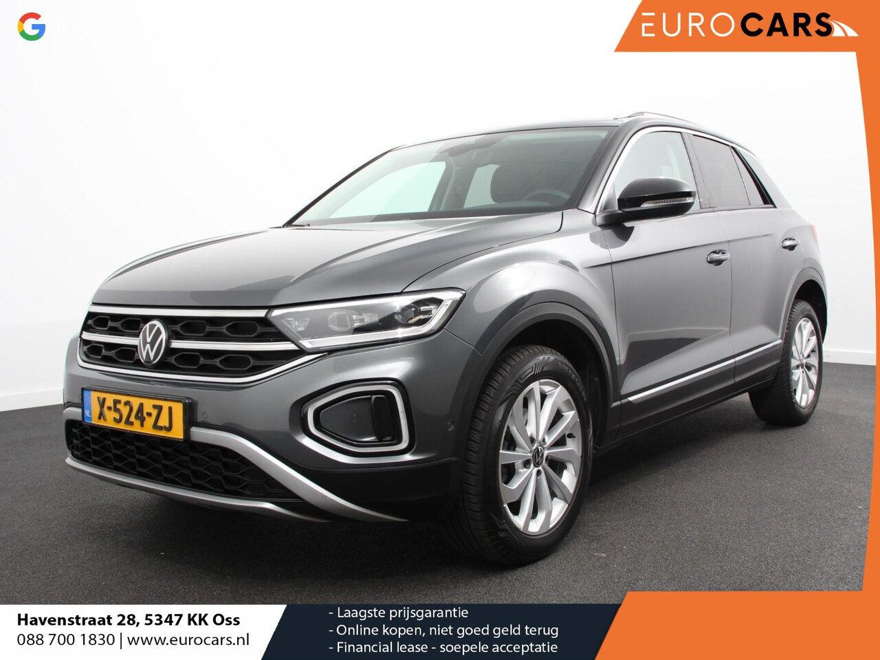 Volkswagen T-Roc - 1.5 TSI DSG Style | Navigatie | Apple Carplay / Android Auto | Climate Control | Led | Dig - AutoWereld.nl