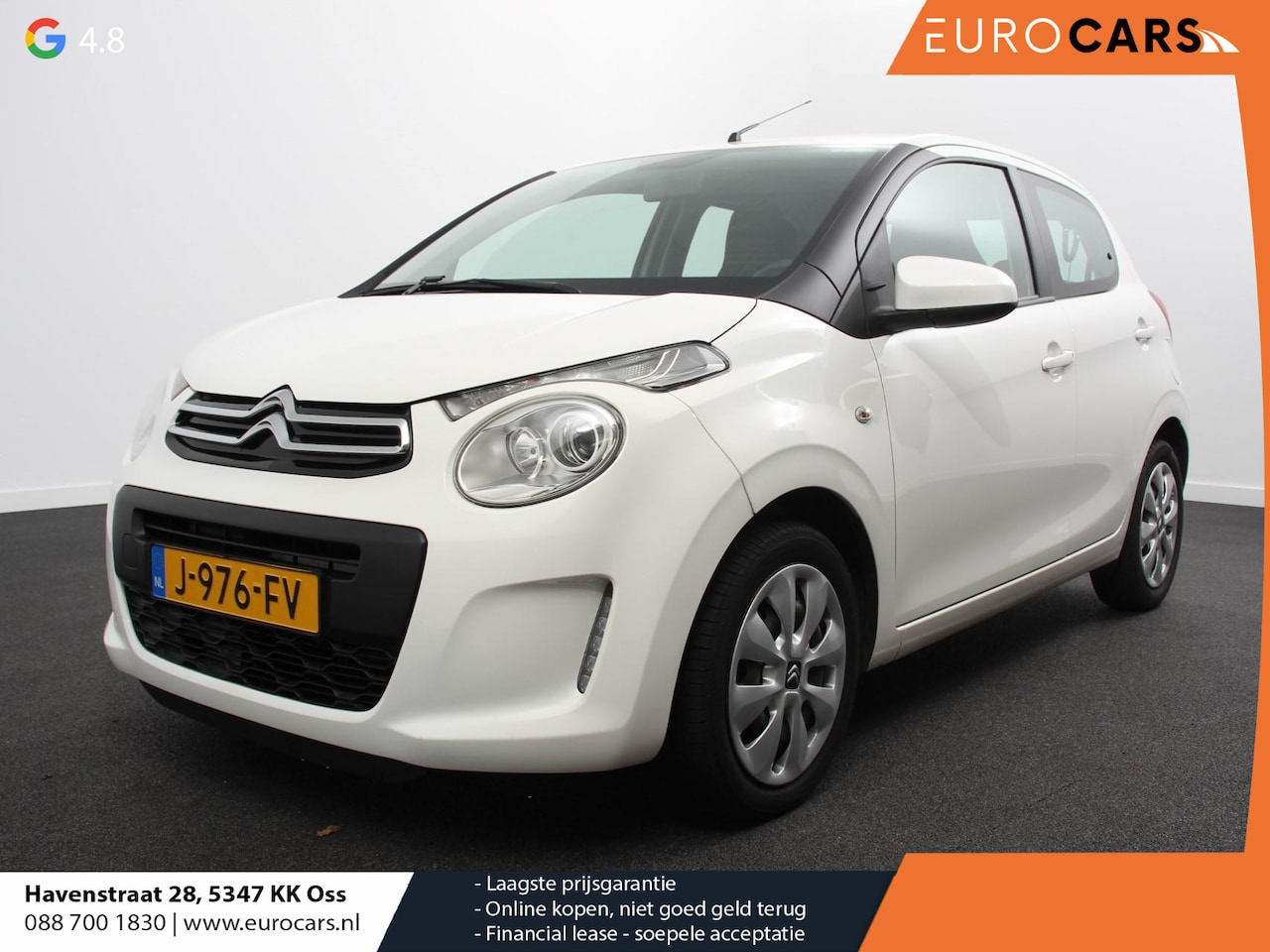 Citroën C1 - 1.0 VTi Feel | Airco | Bluetooth | Led | 5 deurs - AutoWereld.nl
