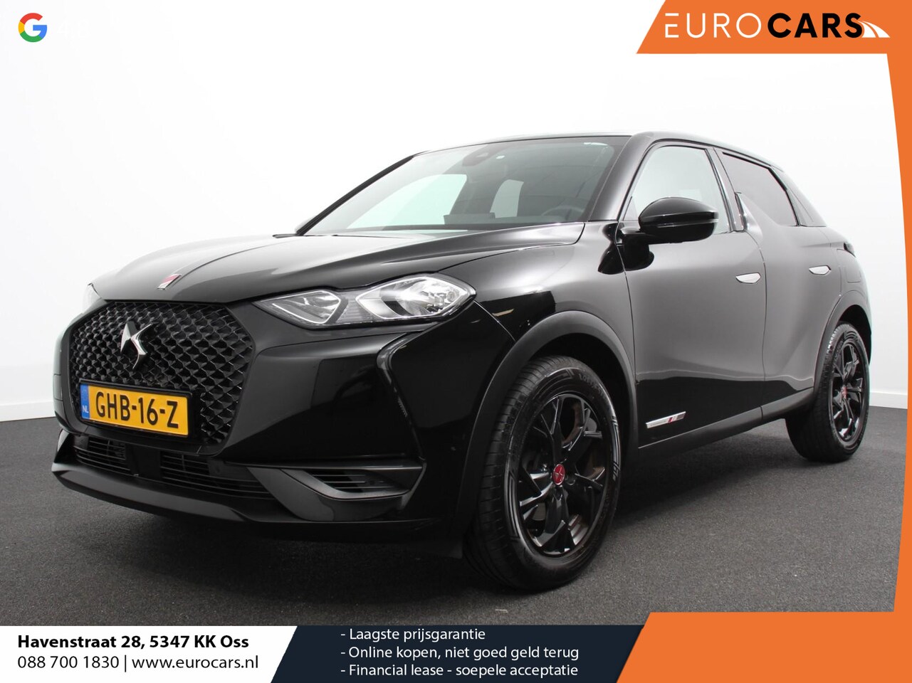 DS 3 Crossback - 1.2 PureTech 130 PK Automaat Performance Line | Climate Control | Parkeer sensoren Achter - AutoWereld.nl