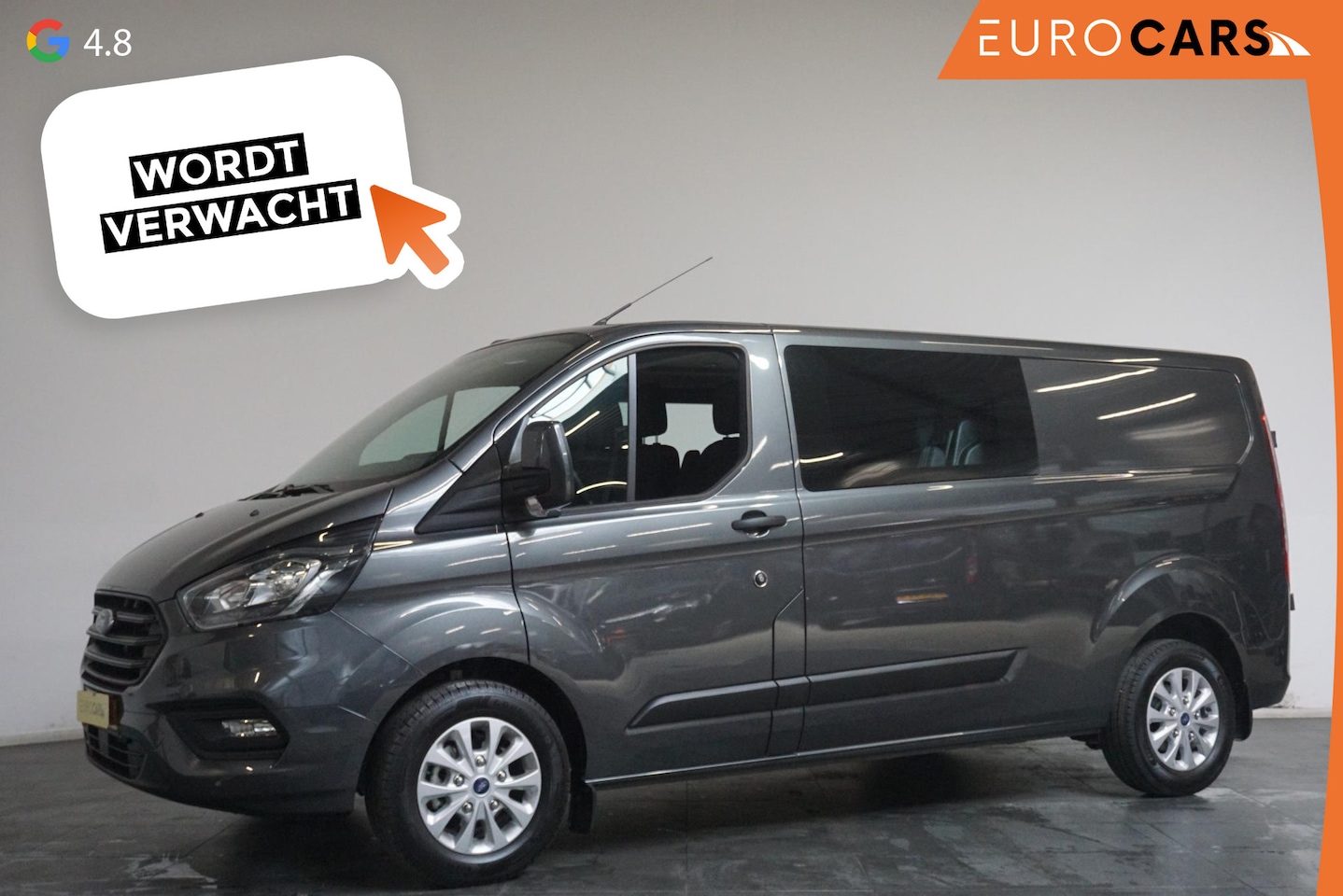 Ford Transit Custom - 300 2.0 TDCI Automaat L2H1 Trend Dubbele Cabine | Airco | Navigatie | Cruisecontrol | Came - AutoWereld.nl