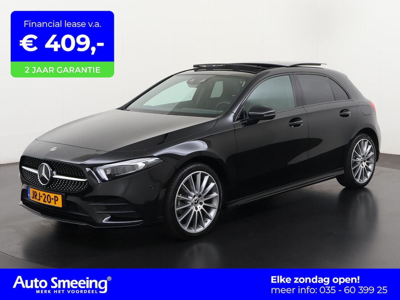 Mercedes-Benz A-klasse - 250e AMG Night | Panoramadak | Head-up | Multibeam LED | Zondag open! - AutoWereld.nl