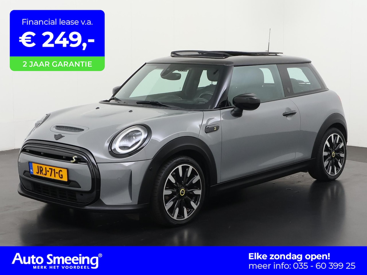 MINI Mini-Electric - MINI Yours 33 kWh | SOH 97% | Panoramadak | Harman/Kardon | Head Up | Zondag Open! - AutoWereld.nl