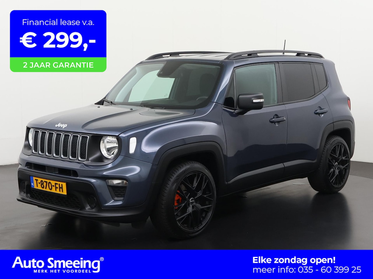 Jeep Renegade - 1.5T e-Hybrid Longitude | Trekhaak | Navigatie | Blind Spot | Zondag Open! - AutoWereld.nl