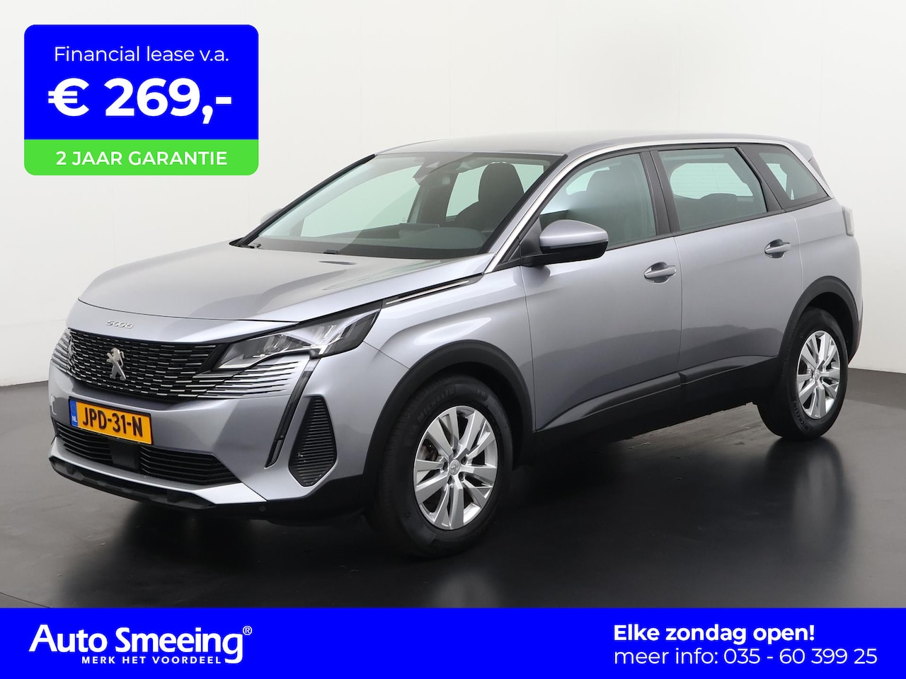 Peugeot 5008 - 1.2 PureTech Active Pack Business 7p. | Navigatie | Camera | Zondag Open! - AutoWereld.nl