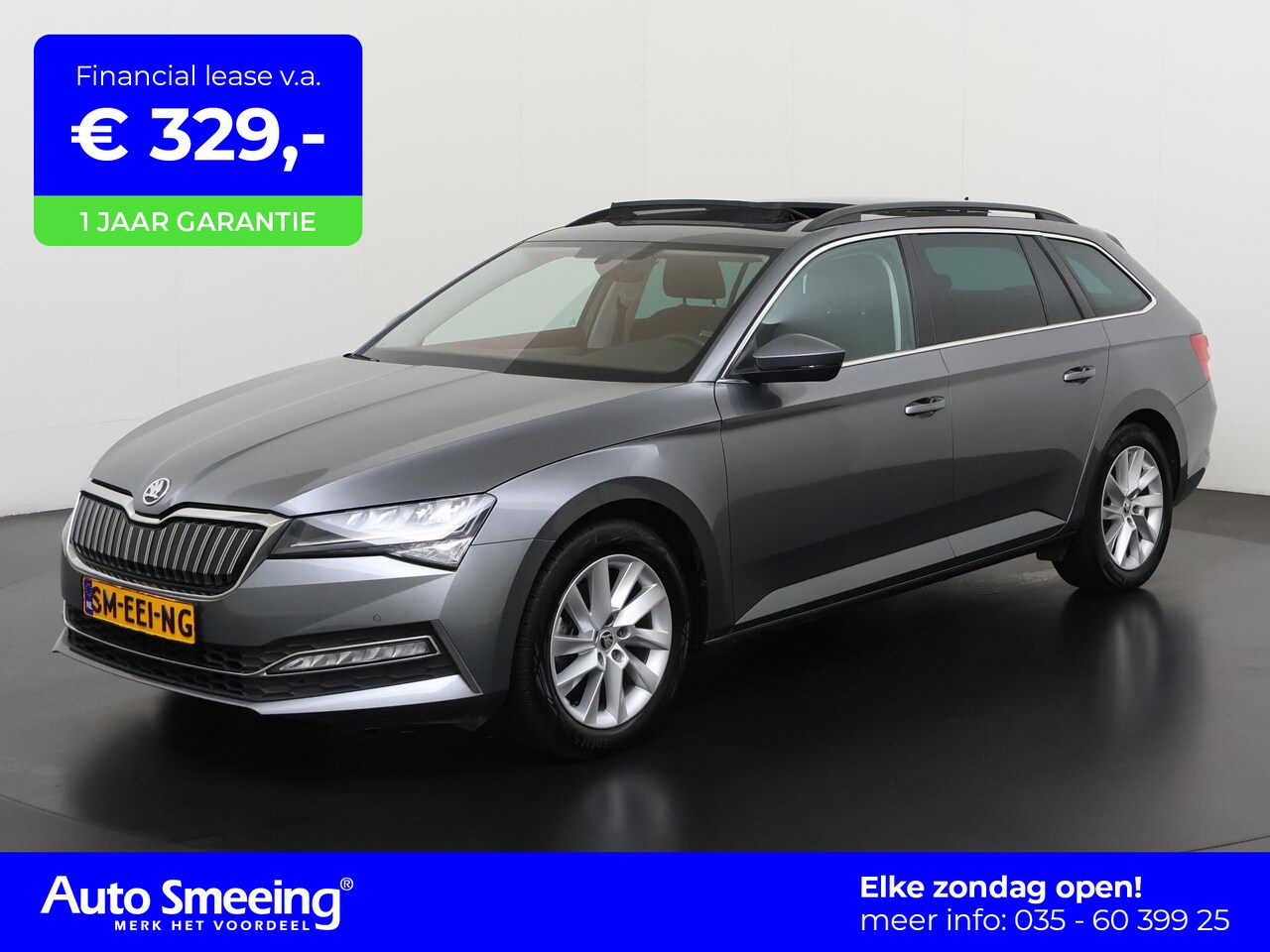 Skoda Superb Combi - 1.4 TSI iV Style | Virtual Cockpit | Trekhaak | Panoramadak | Zondag Open! - AutoWereld.nl