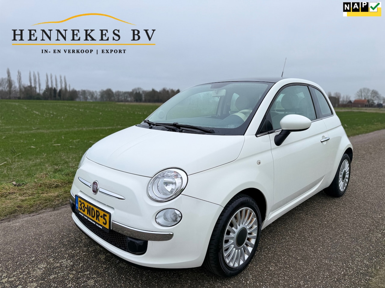 Fiat 500 - 1.2 Lounge Panorama Nap - AutoWereld.nl