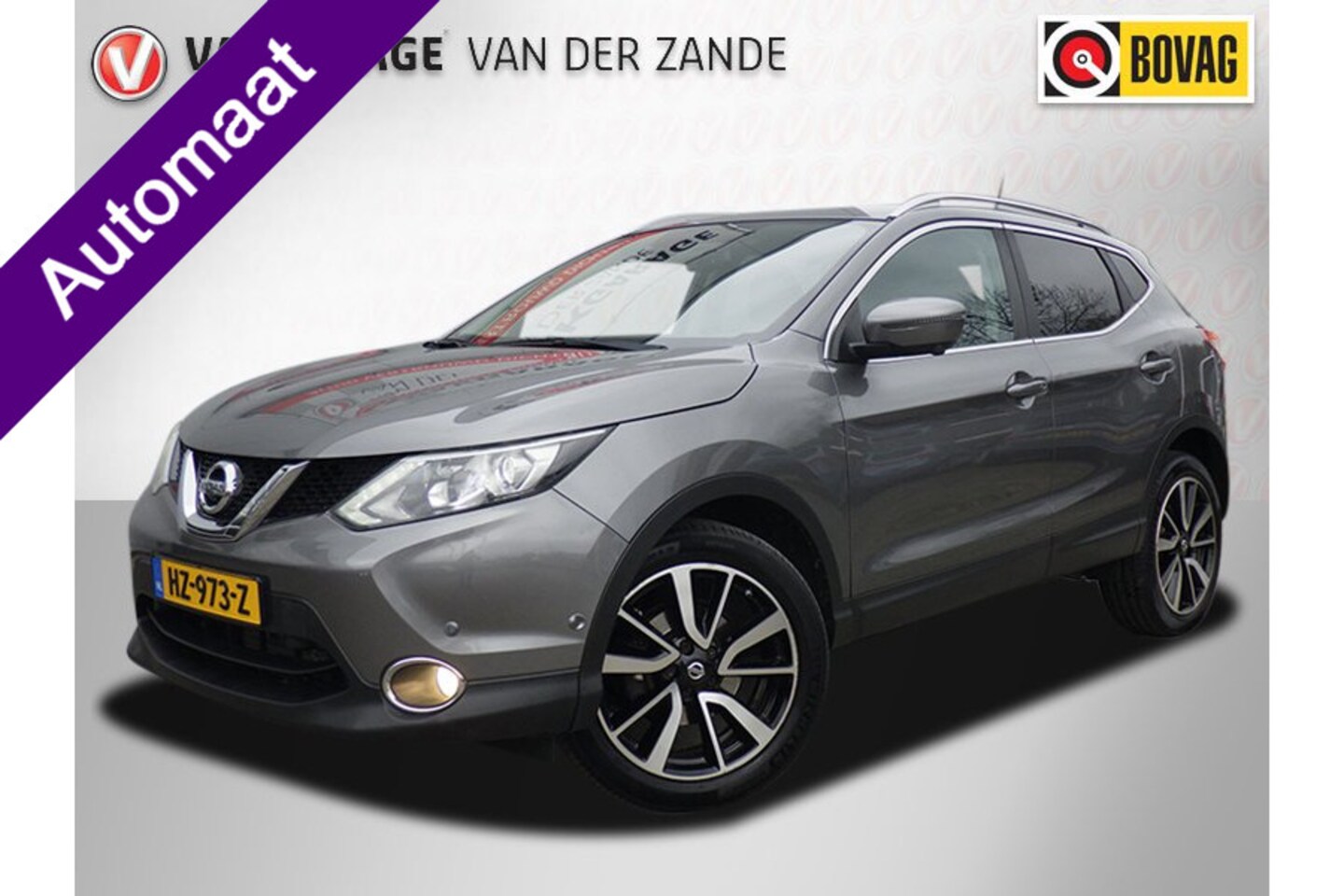 Nissan Qashqai - 1.2 Tekna Automaat, Camera, Cruise, NL/NAP! - AutoWereld.nl