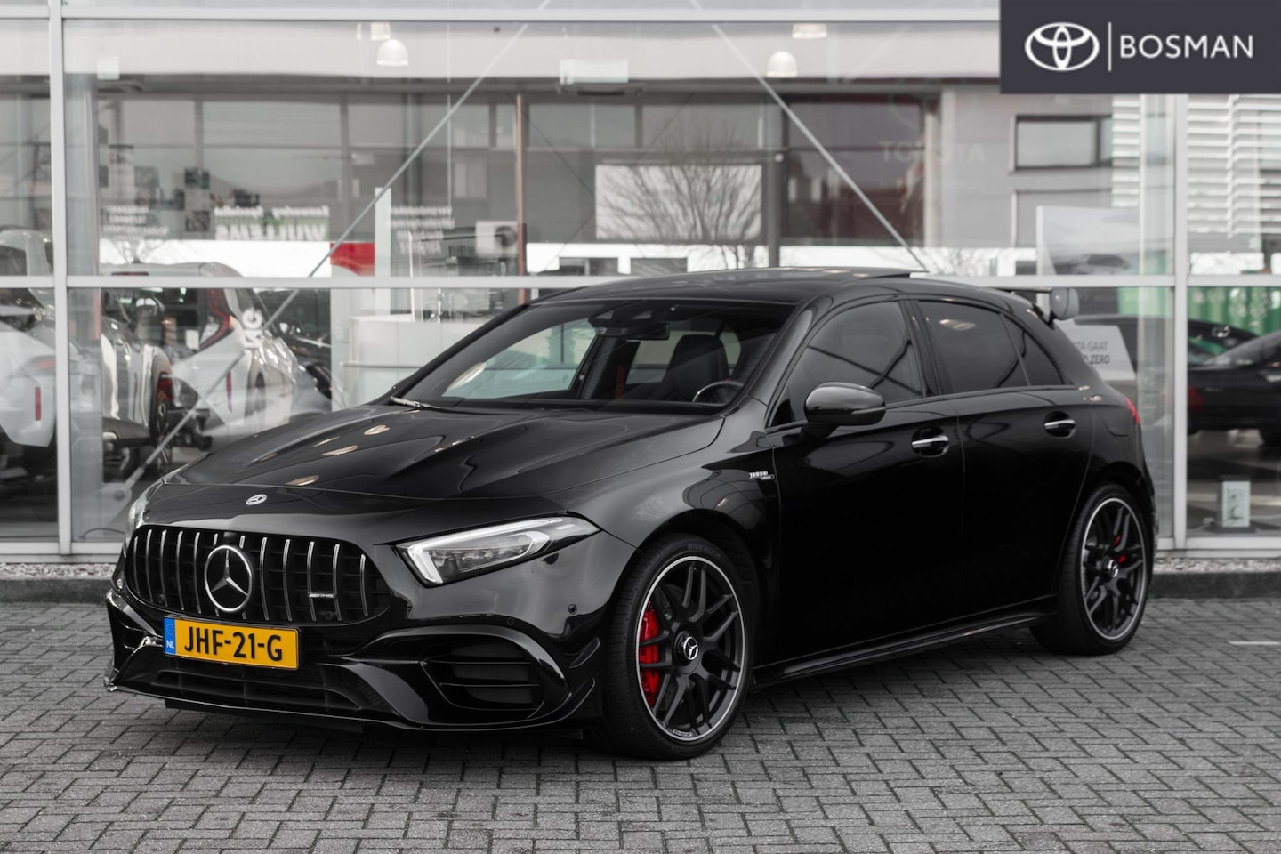 Mercedes-Benz A-klasse - AMG 45 S 4MATIC+ PANO|AMBIENT LIGHTNING|SCHAALSTOELEN - AutoWereld.nl