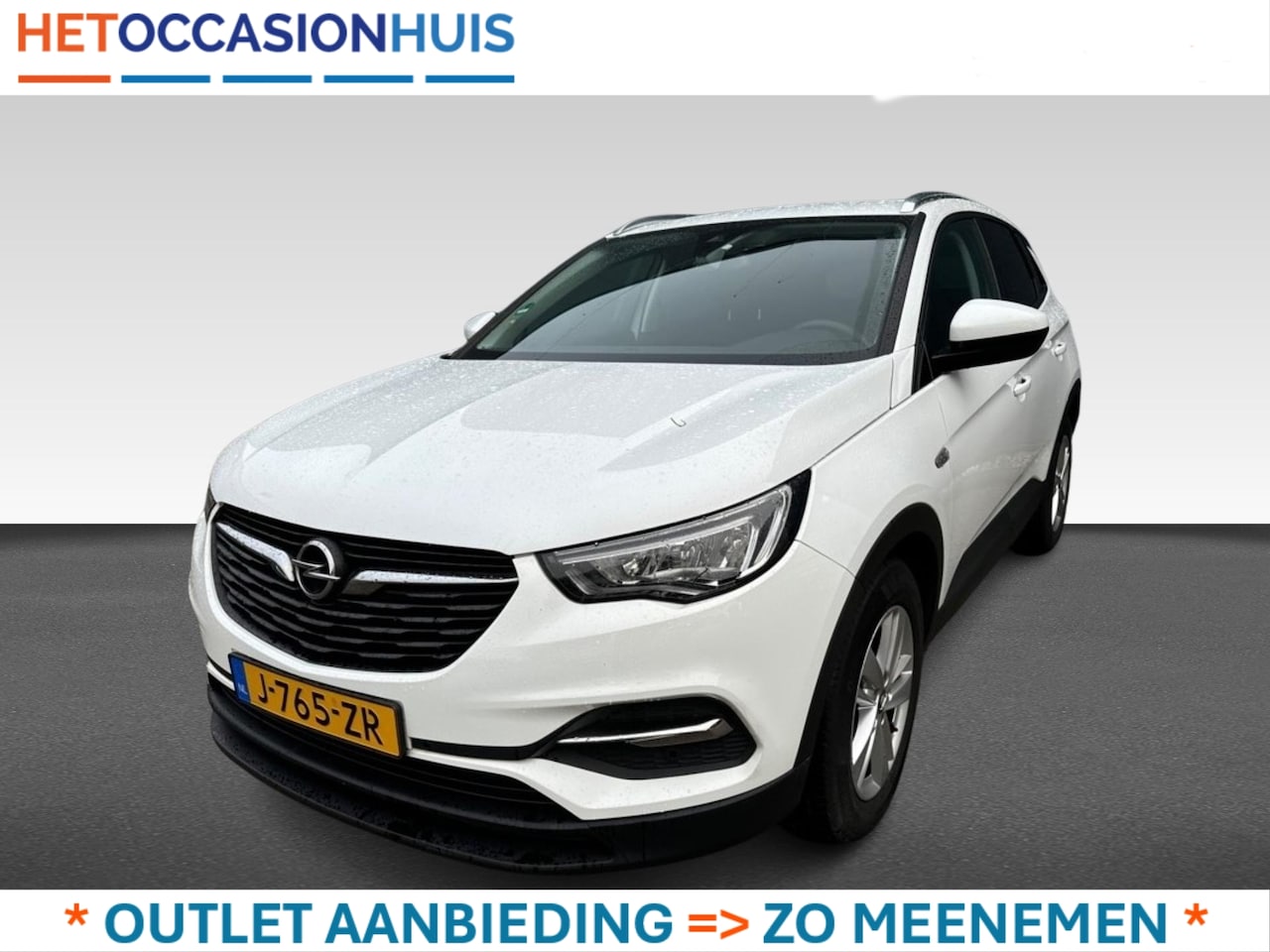 Opel Grandland X - 1.2 TURBO 130PK BUSINESS NAVI ECC CAMERA TREKHAAK - AutoWereld.nl