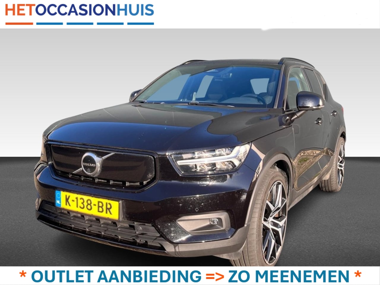 Volvo XC40 - P8 408PK AWD 78KWH R-DESIGN PANO HARMAN SOUND LEDER TREKHAAK - AutoWereld.nl
