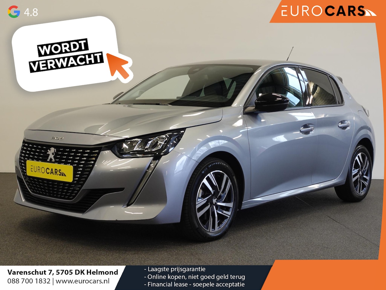 Peugeot 208 - 1.2 PureTech 100pk Automaat Allure Pack Navigatie Apple Carplay/Android Auto Camera Parkee - AutoWereld.nl