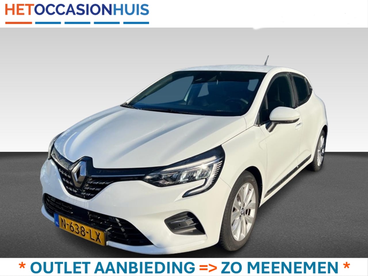 Renault Clio - 1.0 TCe 90PK INTENS NAVI CAMERA ECC PDC - AutoWereld.nl