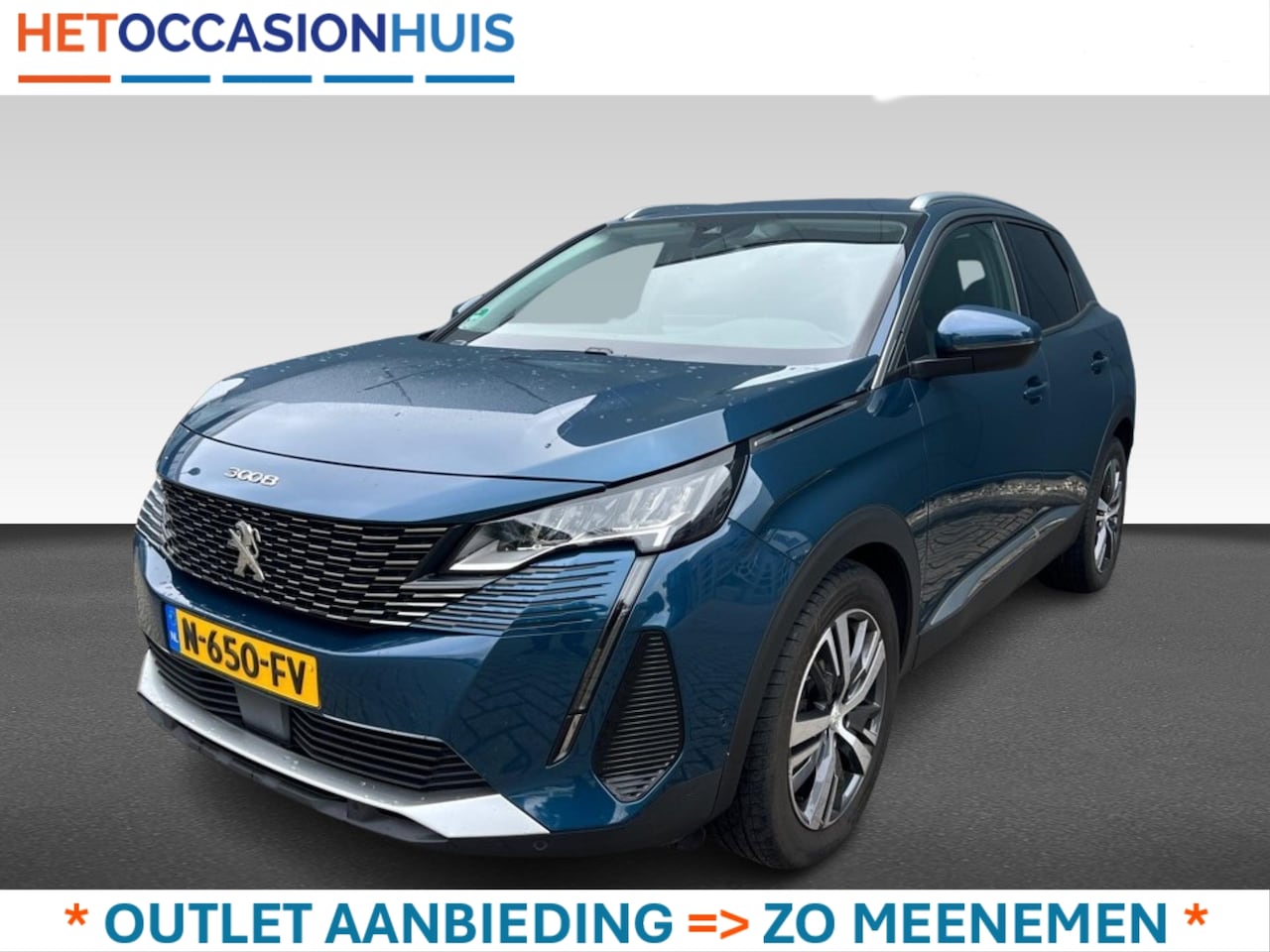 Peugeot 3008 - 1.2 TURBO 130PK AUTOMAAT PREMIUM NAVI CAMERA ECC TREKHAAK - AutoWereld.nl
