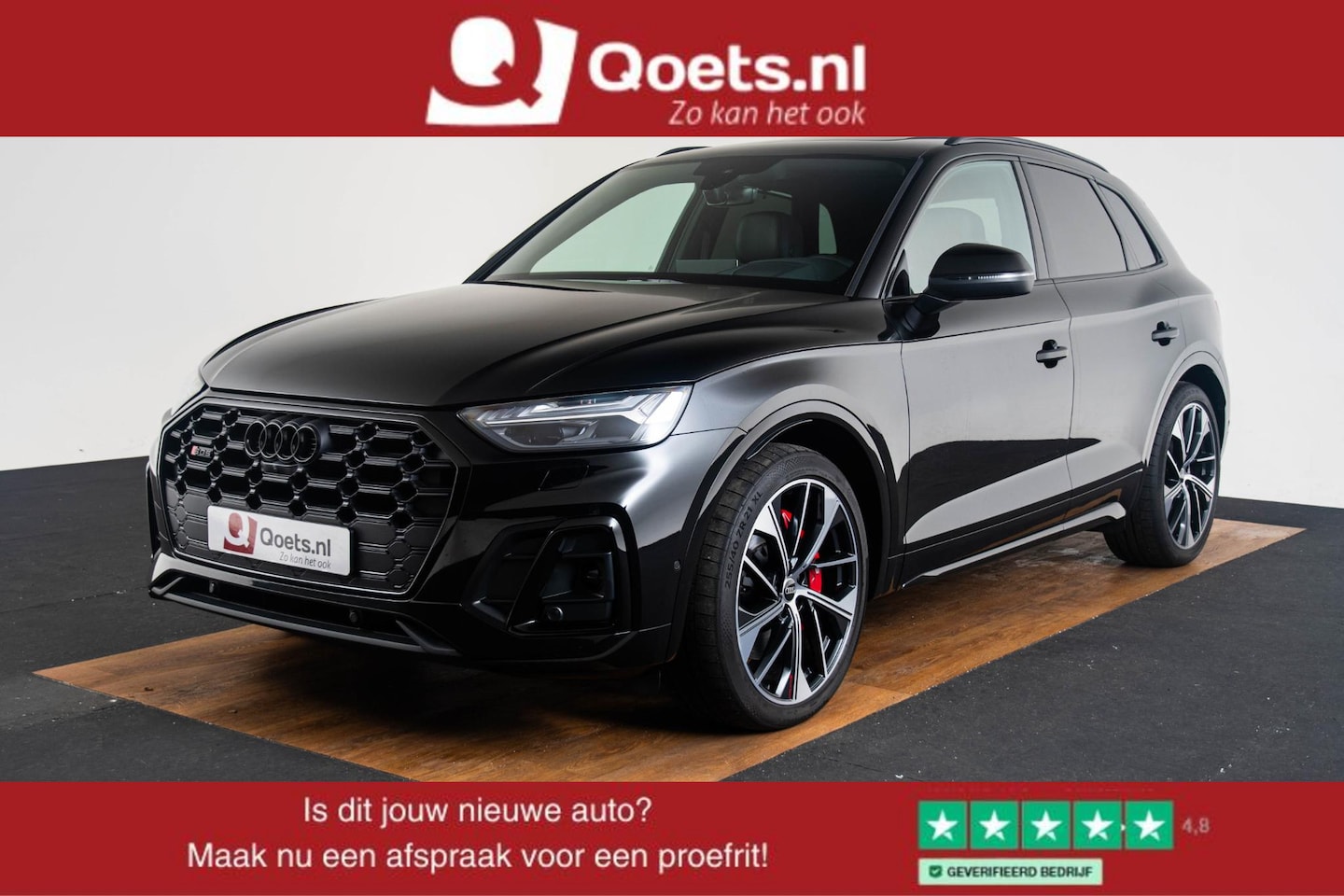 Audi Q5 SQ5 - 3.0 TDI SQ5 quattro Trekhaak - Panoramadak - Head up - B&O - Sportstoelen - Interieurvoorv - AutoWereld.nl