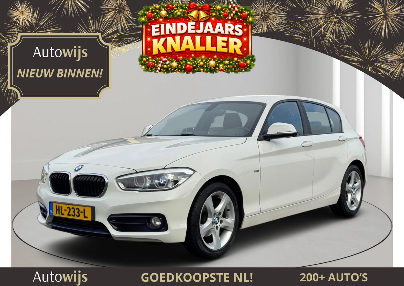 BMW 1-serie - 118i Corporate Lease Sport|SPORT-LINE|NL AUTO|136PK|LED|NAVI|CRUISE|CLIMA| - AutoWereld.nl