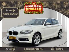 BMW 1-serie - 118i Corporate Lease Sport|SPORT-LINE|NL AUTO|136PK|LED|NAVI|CRUISE|CLIMA|