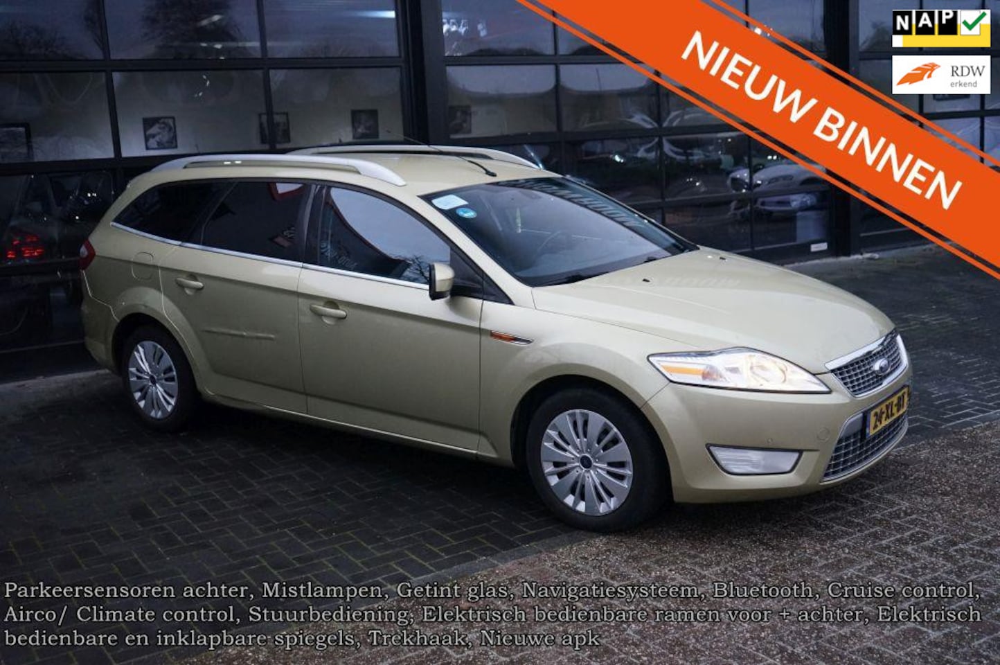 Ford Mondeo Wagon - 2.0-16V Titanium 2.0-16V Titanium, Clima, CC, Navi, PDC, Trekhaak - AutoWereld.nl