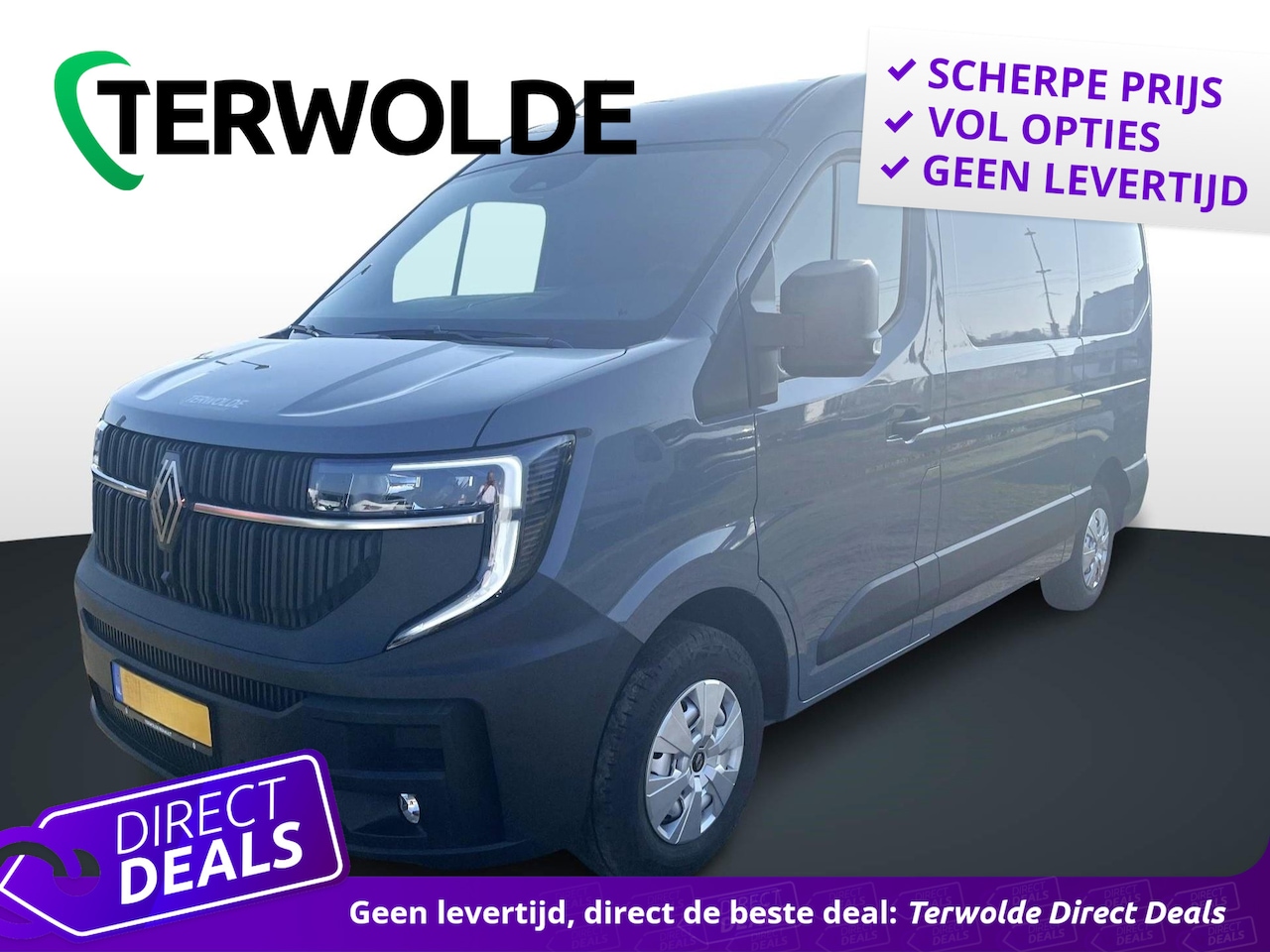 Renault Master - GB L2H2 T35 dCi 130 advance | Reservewiel | Trekhaak & op- en ombouwmodule | Adaptieve mis - AutoWereld.nl