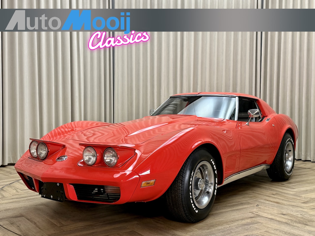 Chevrolet Corvette - C3 Targa / 5,7L V8 195 HP / Matching Numbers / Automaat / Airconditioning / 1974 / - AutoWereld.nl