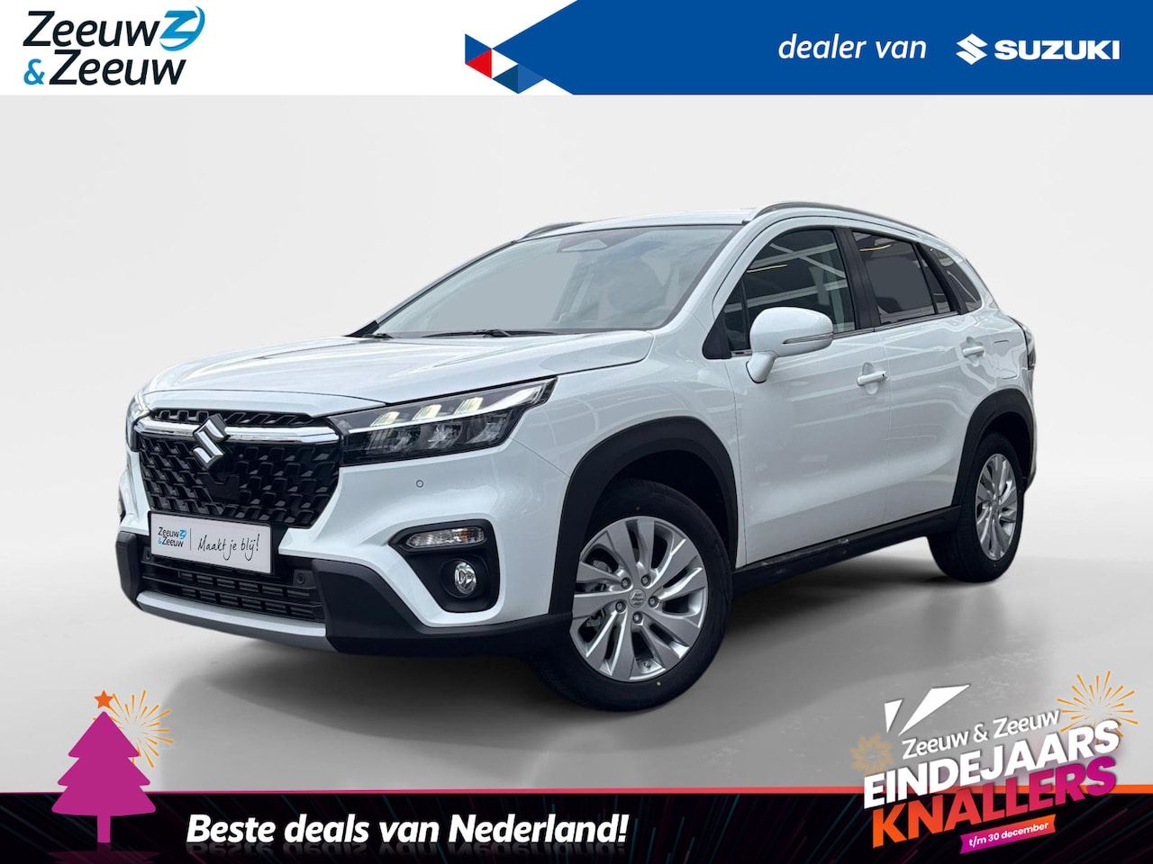 Suzuki S-Cross - 1.4 Boosterjet Select Smart Hybrid | Meerdere kleuren in bestelling! | Navigatie | Camera - AutoWereld.nl