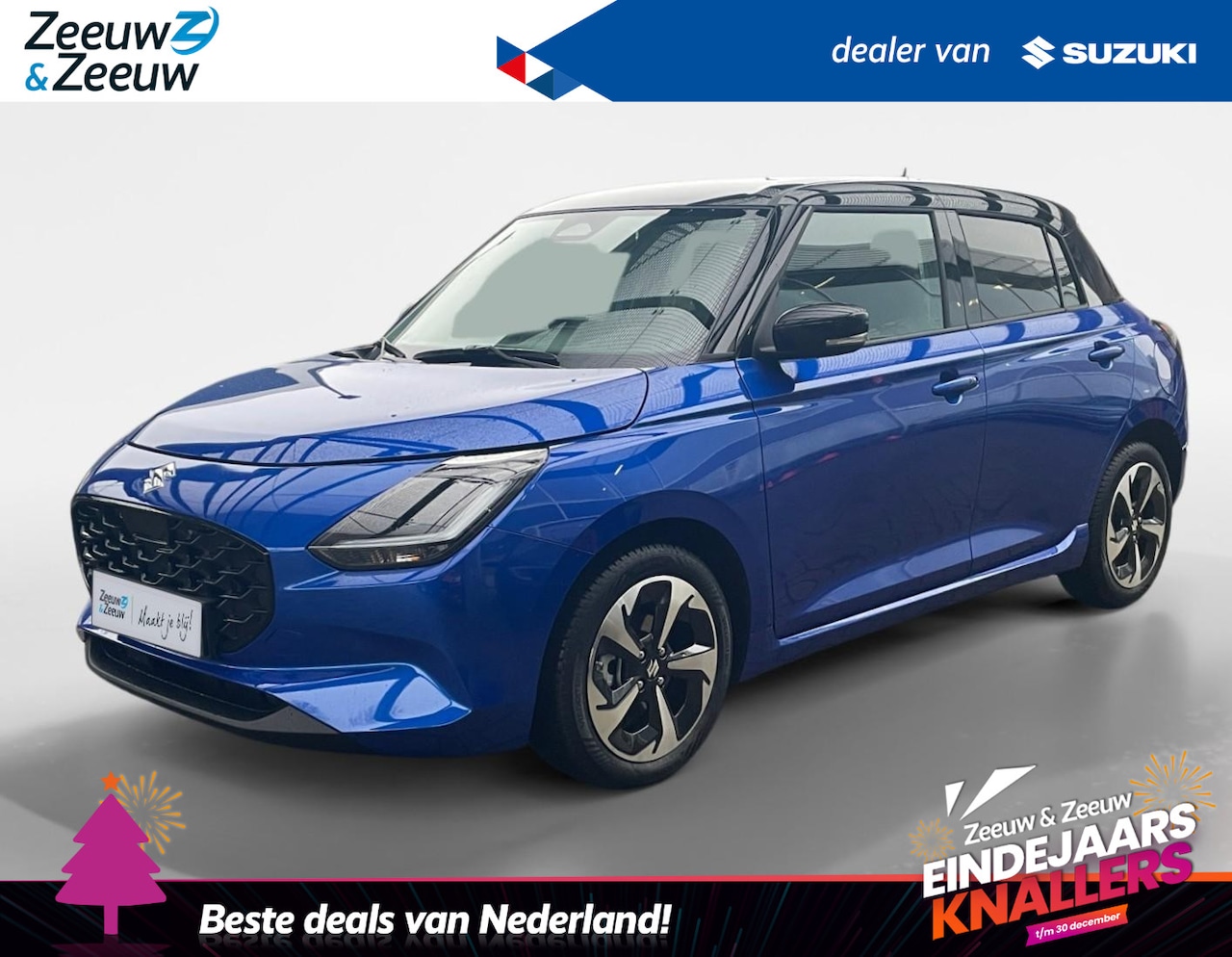 Suzuki Swift - 1.2 Style Smart Hybrid | Ook andere kleuren leverbaar! | Navigatie | Climate Control | - AutoWereld.nl
