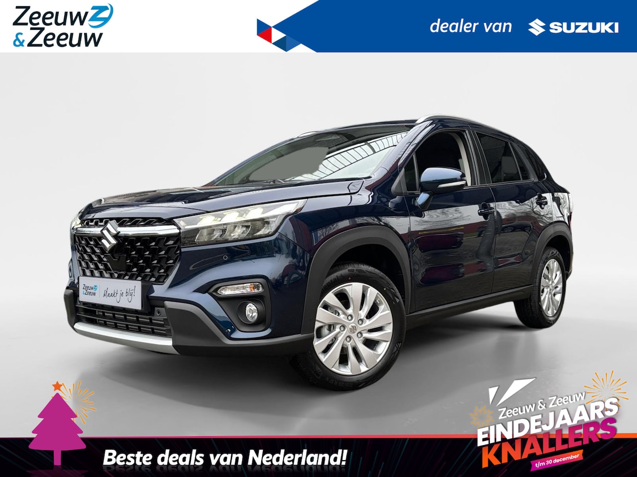 Suzuki S-Cross - 1.4 Boosterjet Select Hybrid | Meerdere kleuren in bestelling! | Navigatie | Camera | Park - AutoWereld.nl