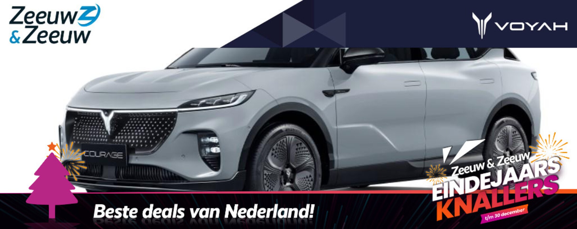 Voyah Courage - Business Edition 80 kWh | Nieuw model | Full option | Open dak | Stoelkoeling, verwarming, - AutoWereld.nl