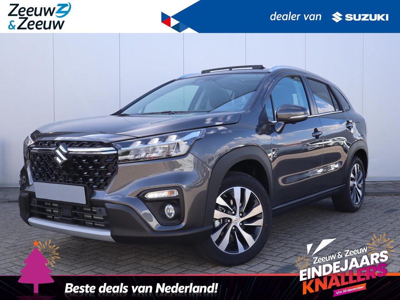 Suzuki S-Cross - 1.4 Boosterjet Style Smart Hybrid | Navigatie | 360 camera | 6 jr. garantie | - AutoWereld.nl