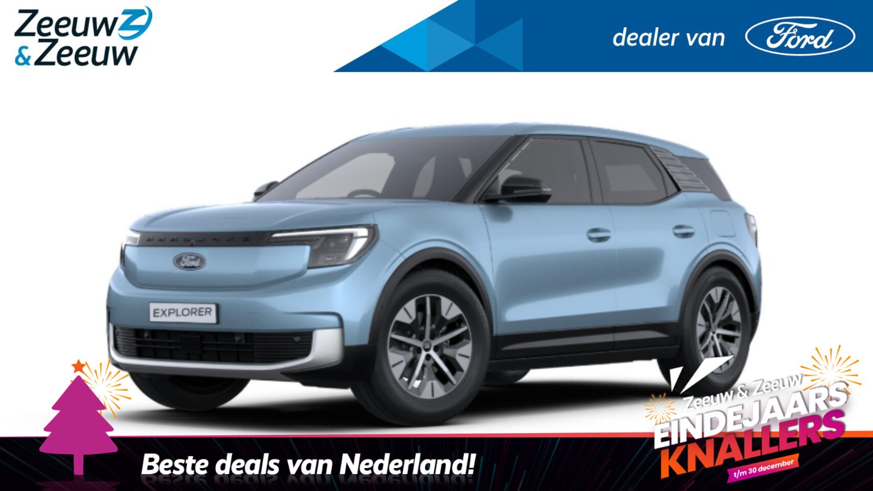 Ford Explorer - Select Extended Range AWD 79 kWh | Nieuw te bestellen | Prijs inclusief Ford Voordeel | Fi - AutoWereld.nl