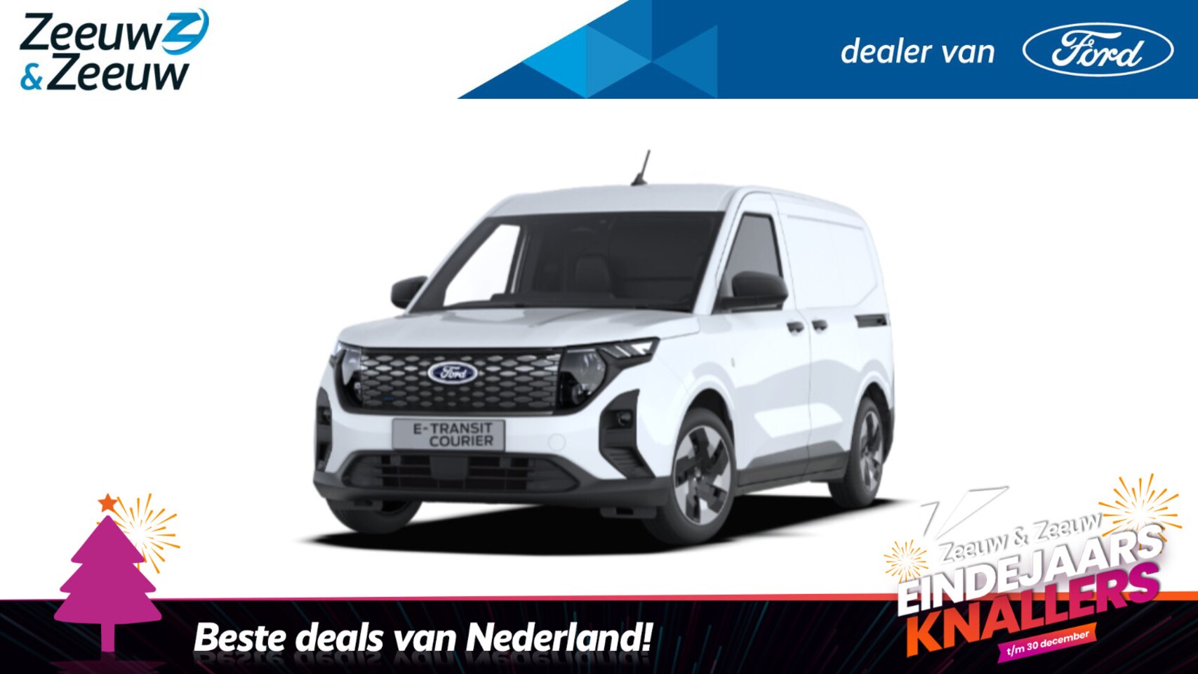 Ford Transit Courier - E-Transit Trend 44 kWh | Nieuw te bestellen | Prijs is exclusief BTW/Inclusief Kosten Rijk - AutoWereld.nl