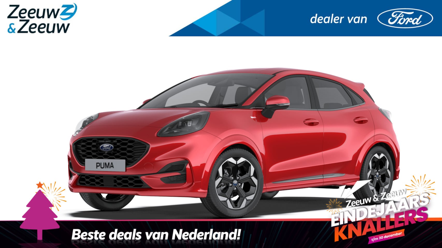 Ford Puma - 1.0 EcoBoost Hybrid ST-Line X | Nieuw te bestellen | Prijs inclusief 4000 euro Ford Voorde - AutoWereld.nl