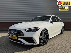 Mercedes-Benz C-klasse Estate - 200 AMG Line|Adap.Cruise|Stoelverwarming|Camera|Nightpakket|Sfeerverlichting|NAVI|AMG-line