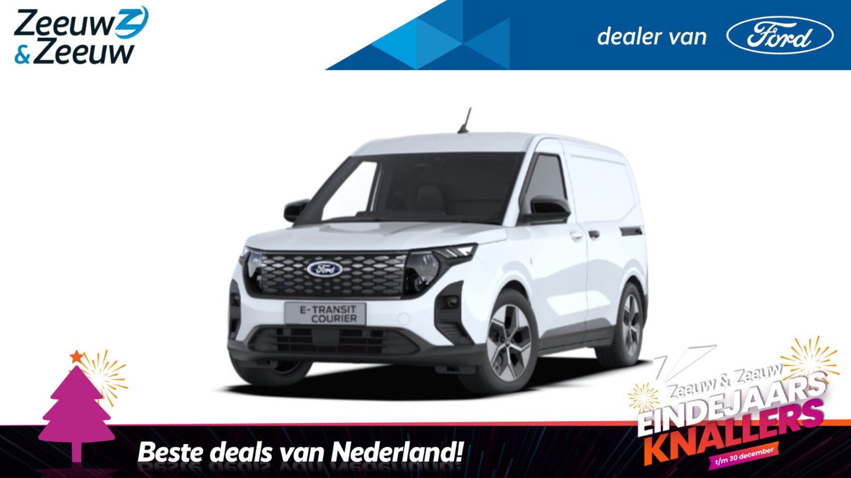 Ford Transit Courier - E-Transit Limited 44 kWh | Nieuw te bestellen | Prijs is exclusief BTW/Inclusief Kosten ri - AutoWereld.nl
