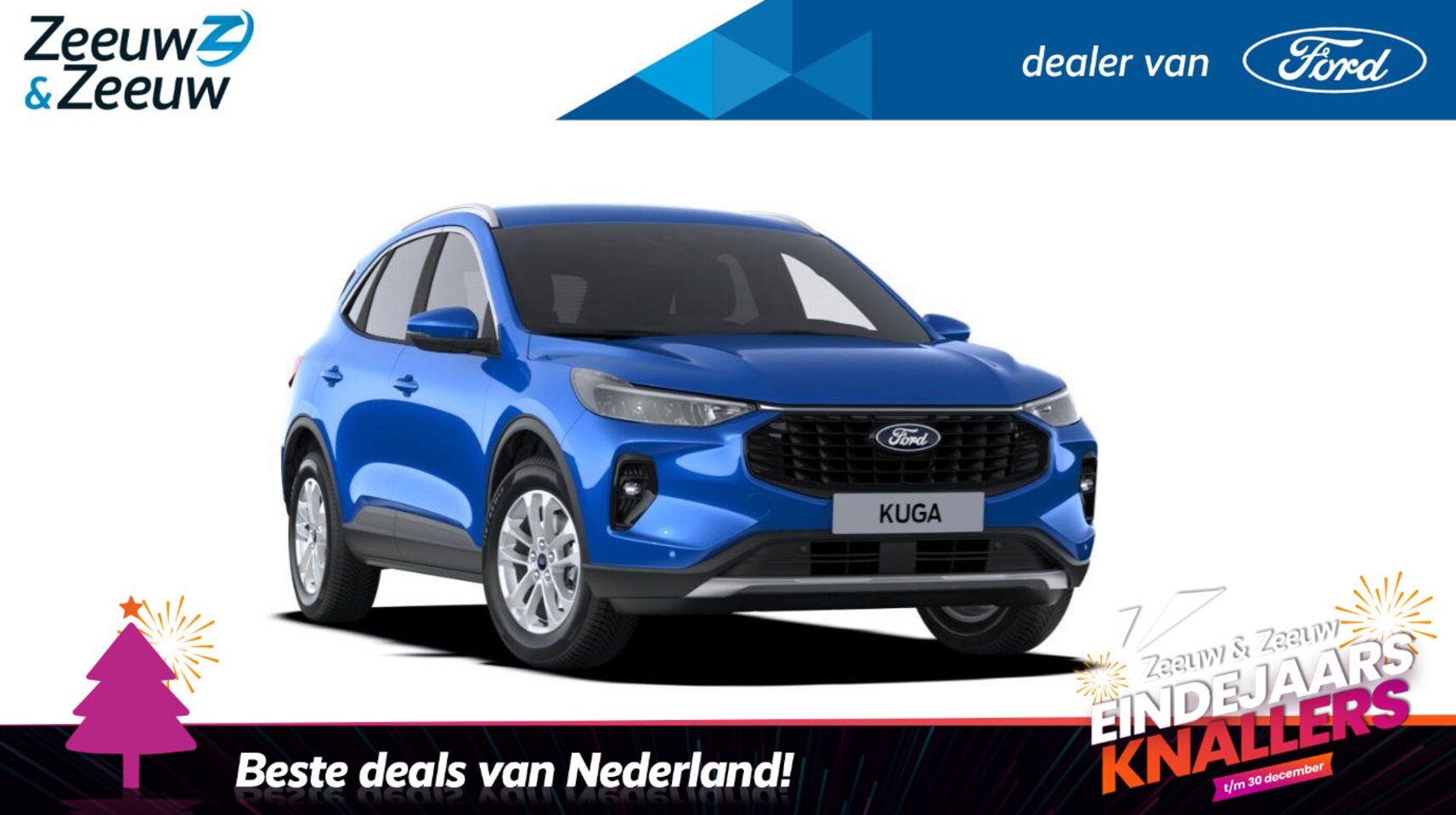 Ford Kuga - 2.5 PHEV Titanium 243pk | €4.000.- korting | GRATIS LAADPAAL INCL. INSTALLATIE | 0,99% ren - AutoWereld.nl