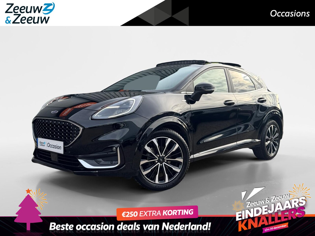 Ford Puma - 1.0 EcoBoost Hybrid ST-Line Vignale | Zeer compleet | Open dak | Full LED | B&O Audio | Le - AutoWereld.nl
