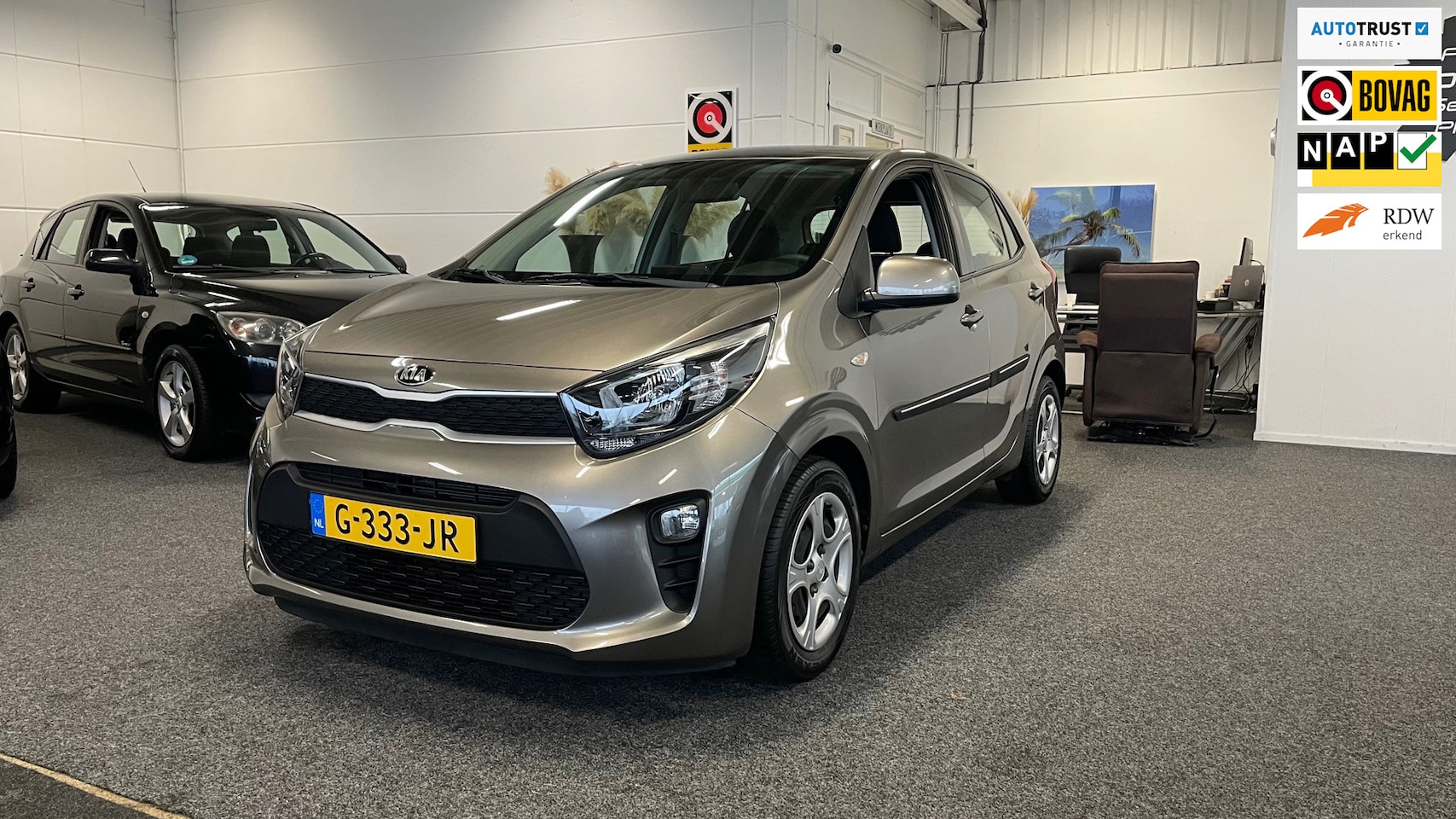 Kia Picanto - 1.0 MPi ComfortPlusLine, Cruise control, Carplay, Airco - AutoWereld.nl