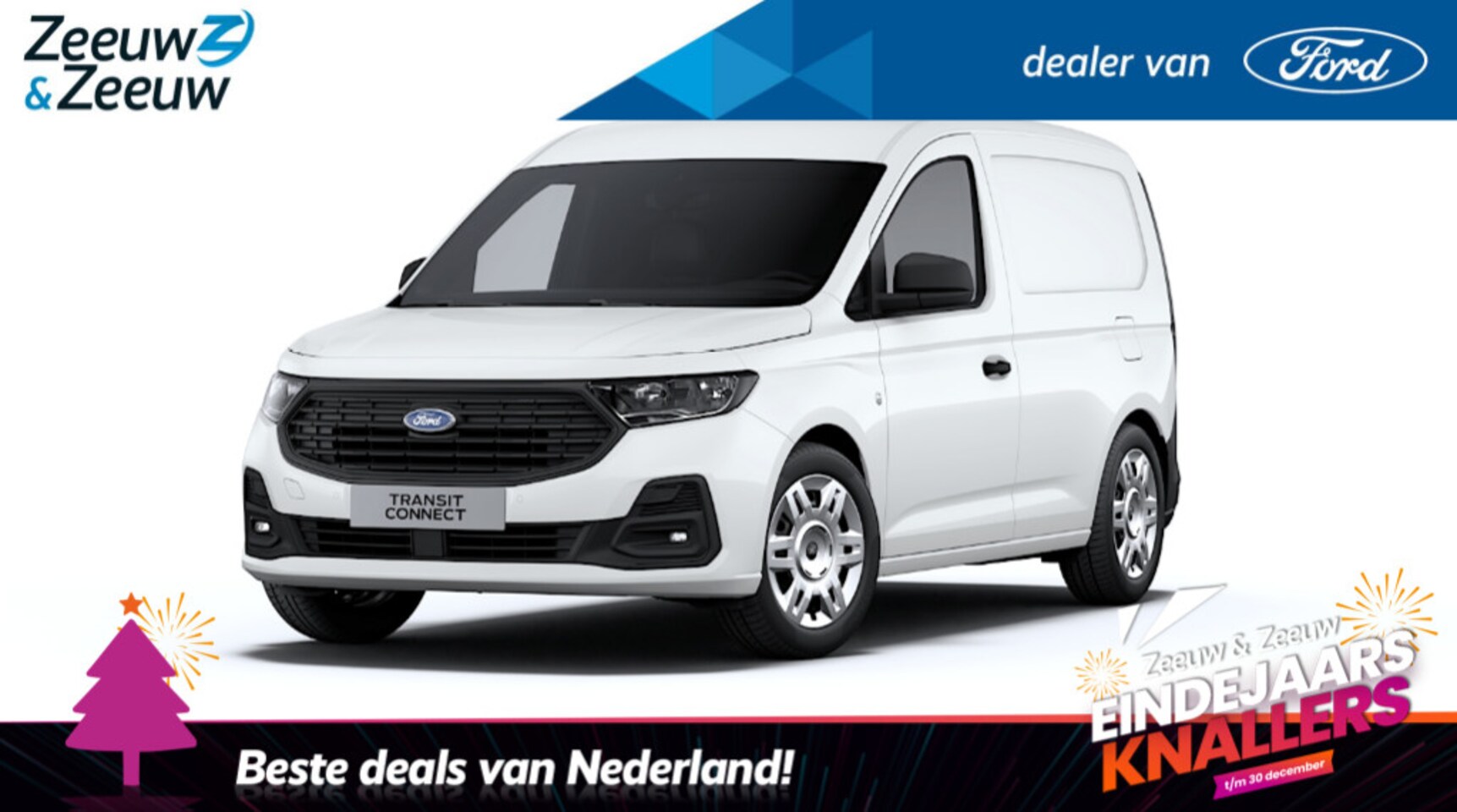 Ford Transit Connect - 1.5 EcoBoost PHEV L1 Trend | Navigatie | Climate control | Apple Carplay&Android Auto | Cr - AutoWereld.nl