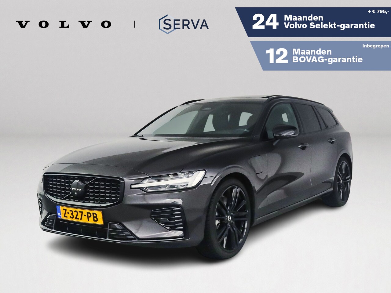 Volvo V60 - T6 Recharge Aut. AWD Plus Dark | Panoramadak | 360° camera | Harman Kardon | Trekhaak | St - AutoWereld.nl