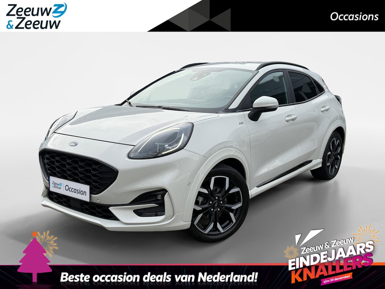 Ford Puma - 1.0 EcoBoost ST-Line X Automaat |Trekhaak | Winterpack | Dodehoek detectie | B&O Sound | E - AutoWereld.nl