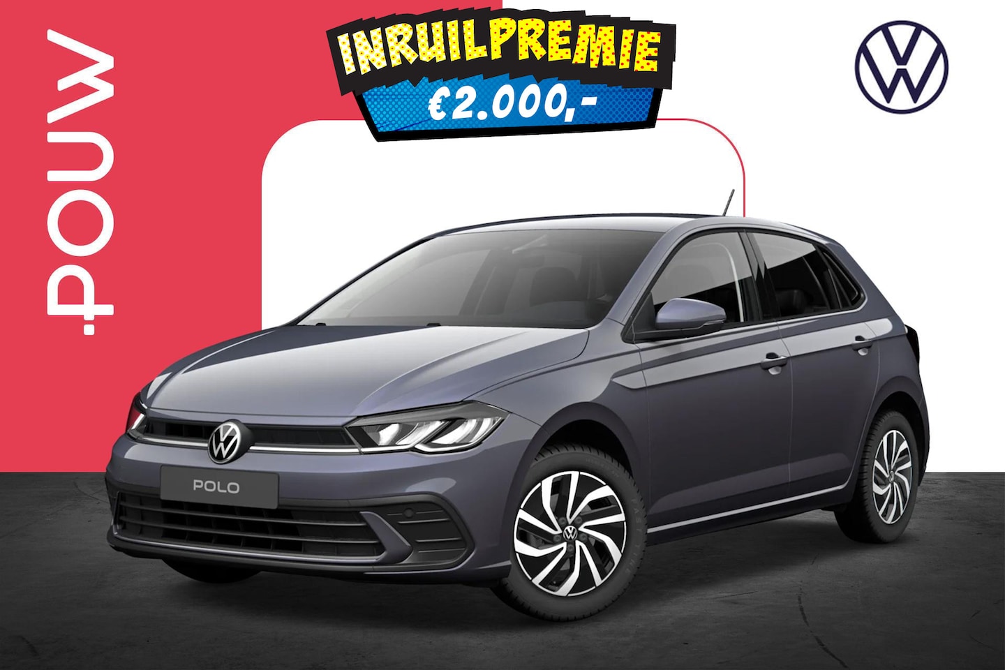 Volkswagen Polo - 1.0 TSI 95pk Life Edition | Velgen 15'' | Achteruitrijcamera - AutoWereld.nl