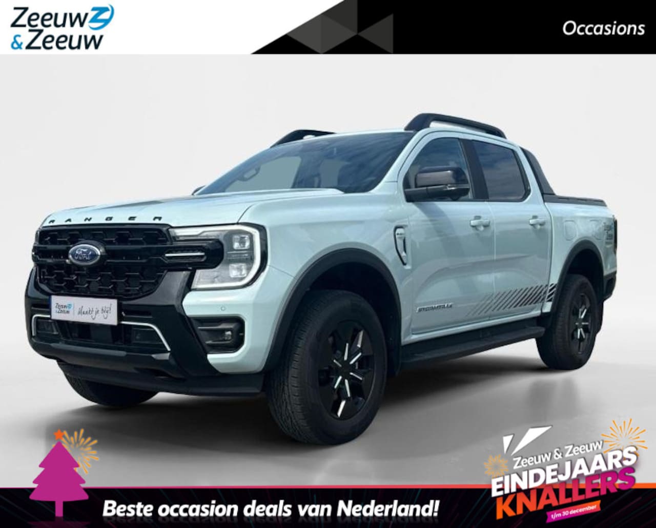 Ford Ranger - Stormtrak Double Cab 2.3 PHEV 206 kW / 279 pk | Trekhaak | 3.500KG Trekgewicht | Elektrisc - AutoWereld.nl