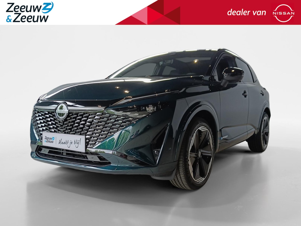 Nissan Qashqai - 1.5 e-Power N-Design |Nieuwe sterke motor|Coldpack|Panoramisch dak|Camera rondomzicht|Park - AutoWereld.nl