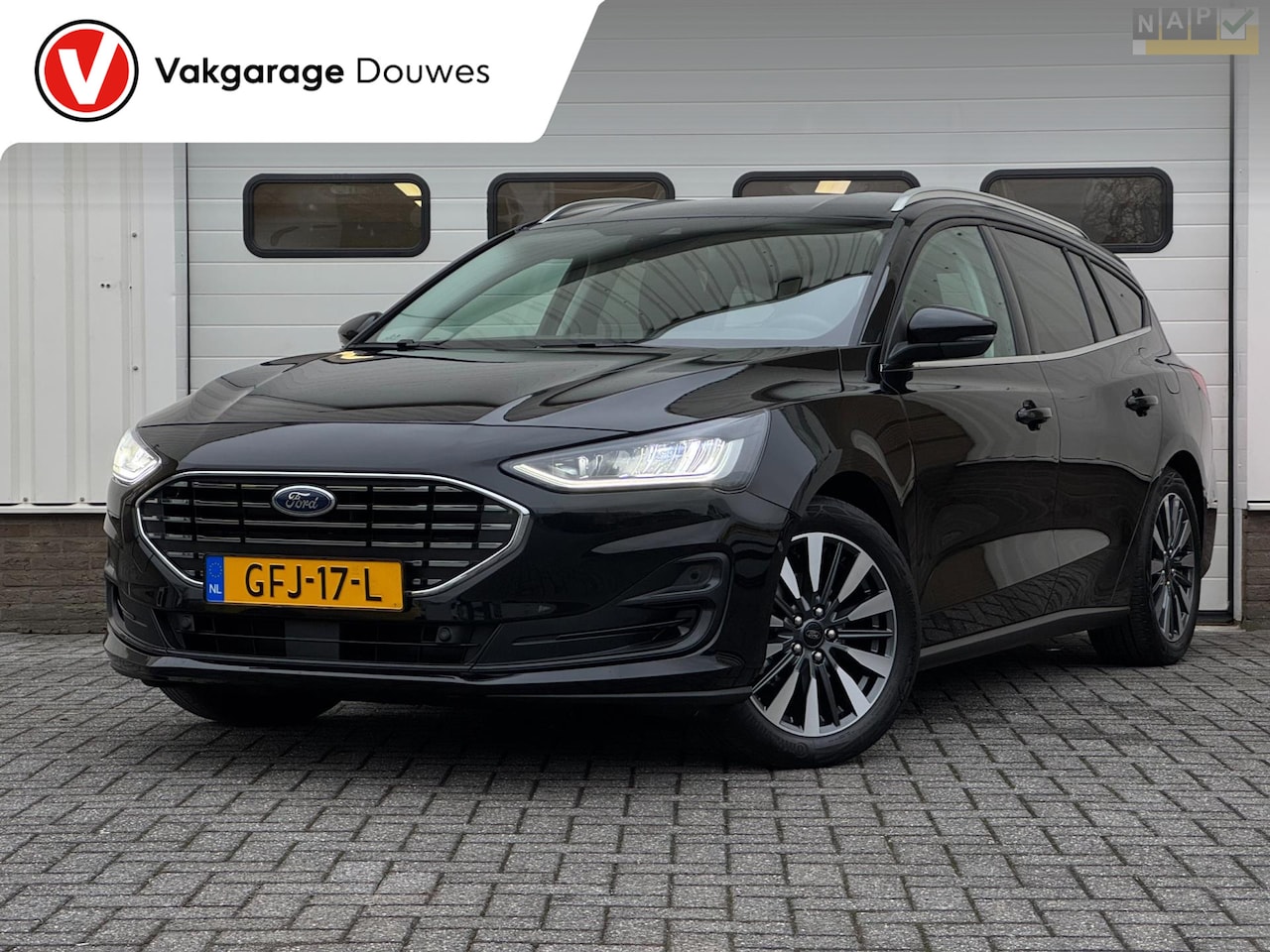 Ford Focus Wagon - 1.0 EcoBoost Hybrid Titanium X |NAP |Automaat |Stoel & Stuurverwarming - AutoWereld.nl