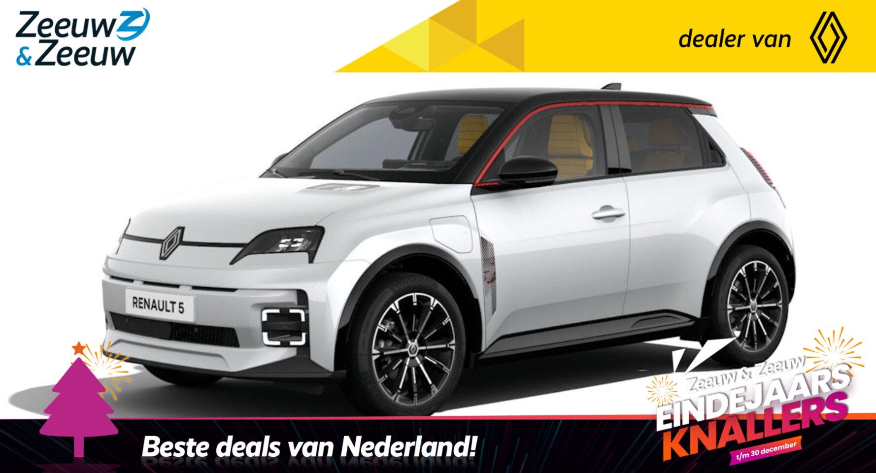 Renault 5 - Urban Range Iconic Cinq 120PK | Nu uit voorraad leverbaar met € 2.000,- EXTRA voorraadkort - AutoWereld.nl