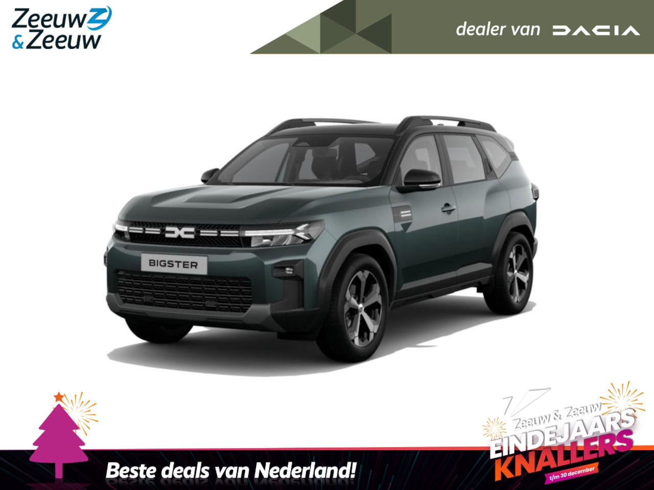Dacia Bigster - Mild Hybrid 140 Journey | Nu bij Renault Zeeuw & Zeeuw Delft | Financier vanaf 2,9% rente - AutoWereld.nl
