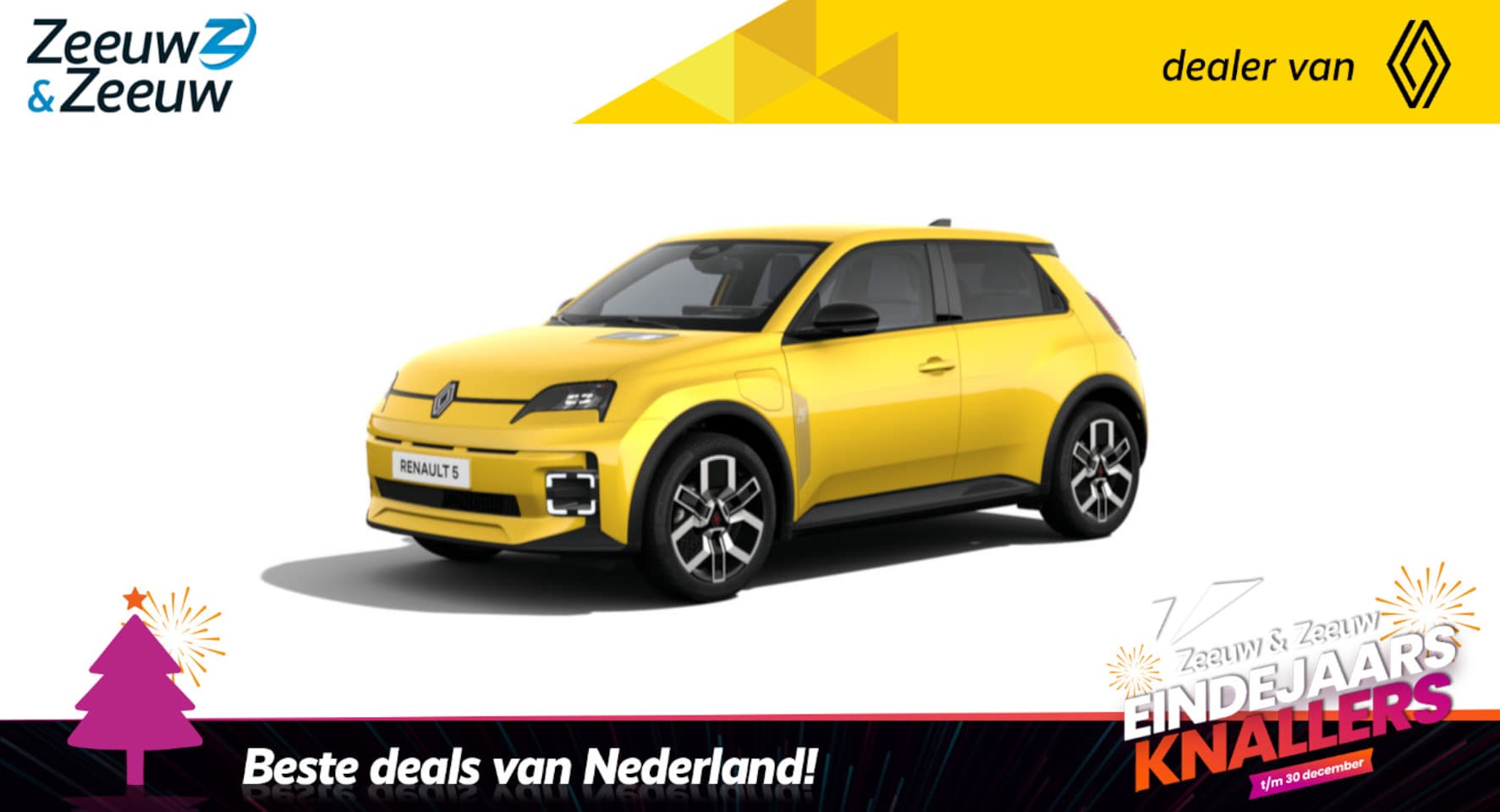 Renault 5 - Renault 5 Comfort Range Techno | De nieuwe Renault 5 | Auto van het Jaar 2025 | Nu met €10 - AutoWereld.nl